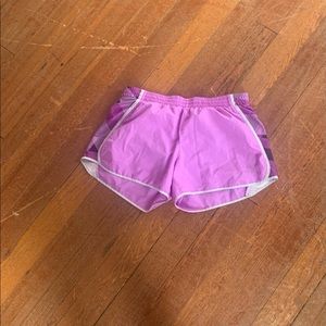Dri fit Nike size L Lavender runners shorts